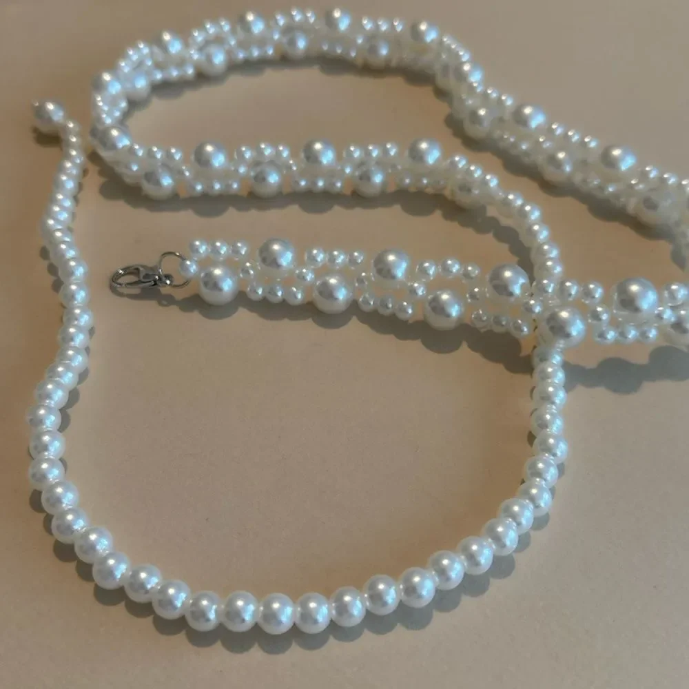 Elegant Pearl Belt B7